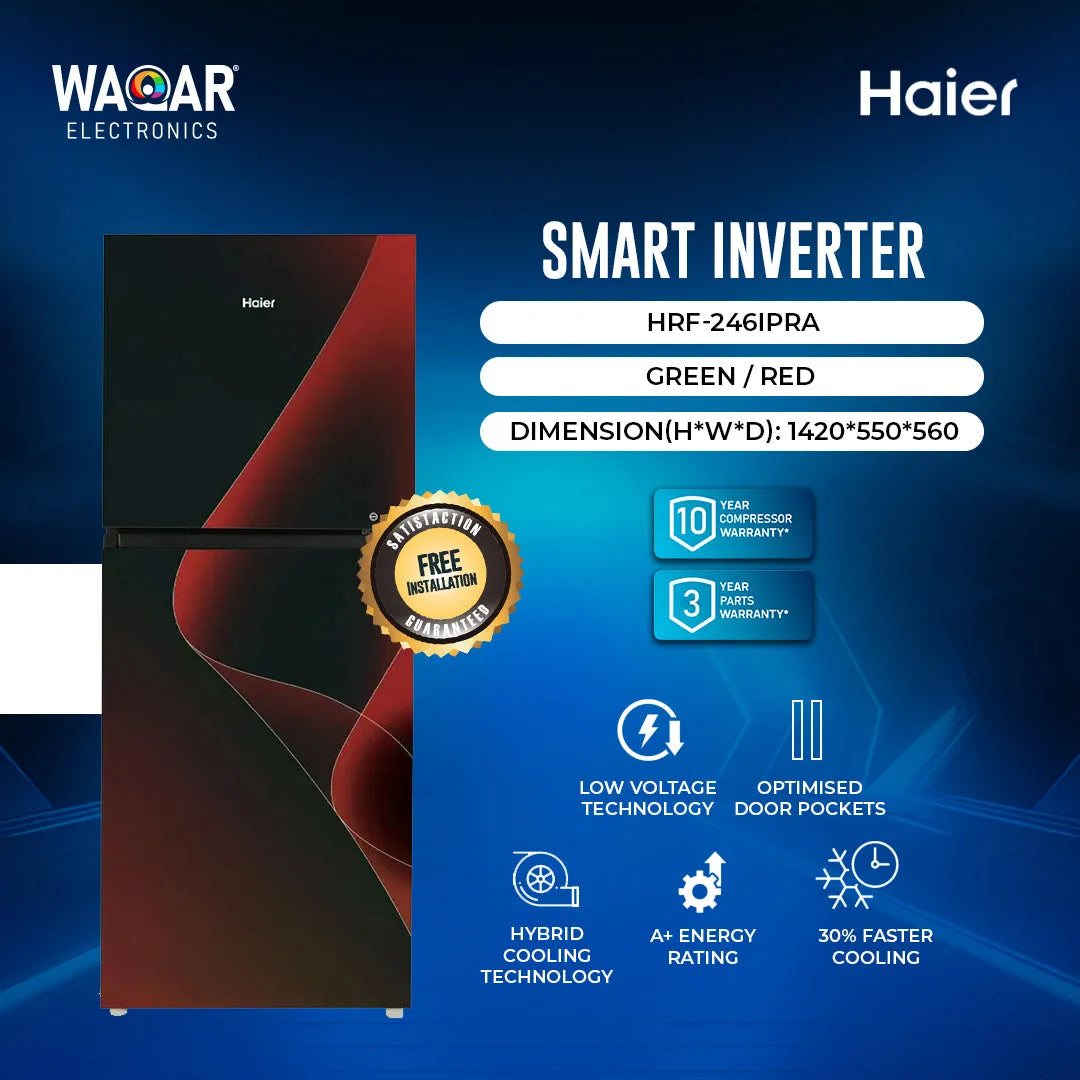 Haier Refrigerator Smart Inverter HRF-246IPRA A.SPE Sterlization Technology