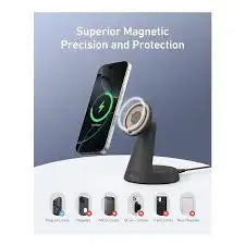 Anker MagGo Wireless Charger 2-in-1 Dock Stand with USB-C Cable – A25M7