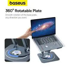 Baseus UltraStable Pro Series Rotatable and Foldable Laptop Stand (Three-Fold Version)