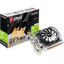 MSI GeForce GT 730 4GB Video Graphics Card N7304GD3V2 4GB DDR3 128 bits