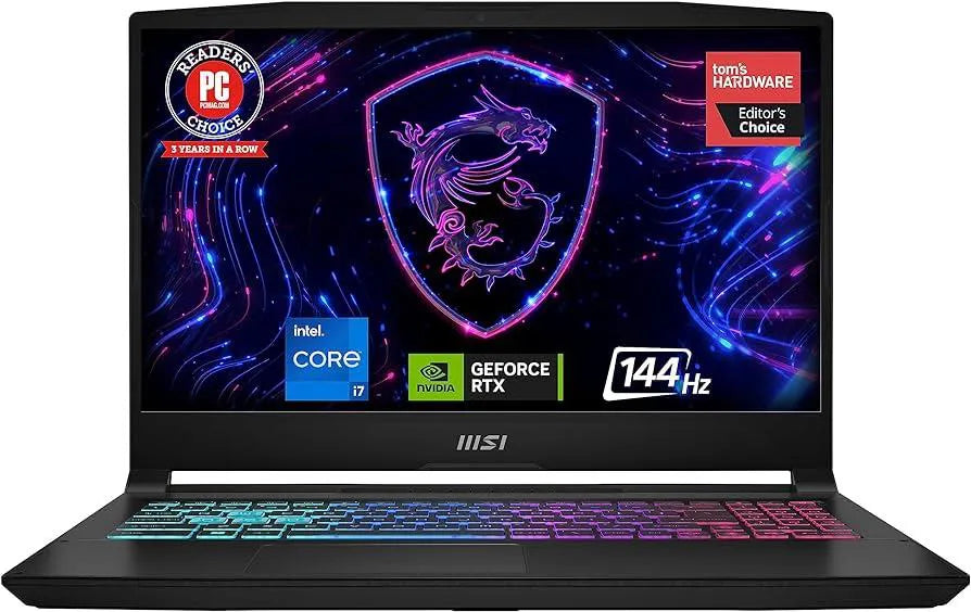 MSI Kana 15 B13VGK Gaming Laptop 13th Gen Core i913900H, 32GB DDR5, 1TB SSD, NVIDIA RTX 4070 8GB Graphics, RGB Keyboard, 15.6" FHD IPS 144Hz, Windows 11 Home (Internial Warranty)
