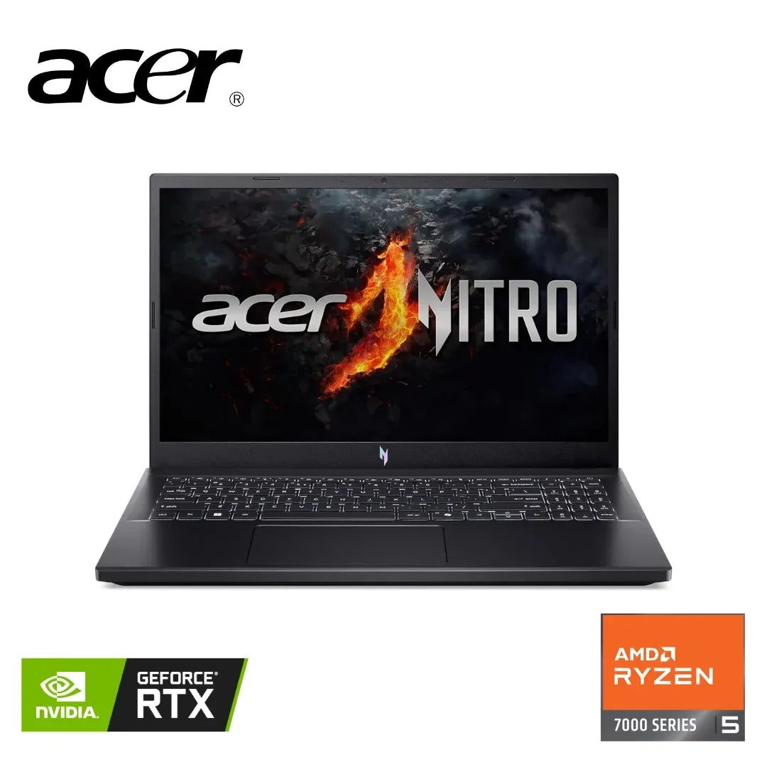 Acer Nitro V 15 Gaming Laptop AMD Ryzen 5 7535HS, 8GB DDR5, 512GB SSD, NVIDIA RTX 4050 6GB Graphics,Backlight Keyboard, 15.6" FHD IPS 144Hz, Windows 11 Home (Internial Warranty)