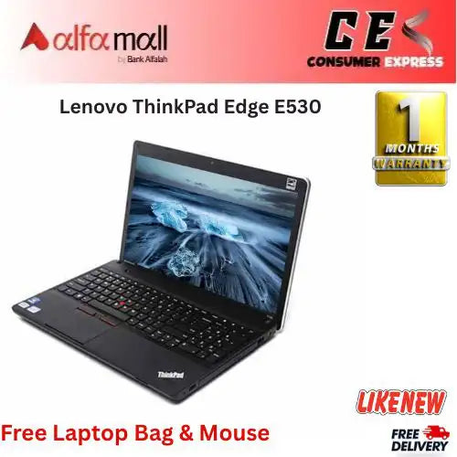 Lenovo ThinkPad Edge E530 Intel Core i5 3rd Gen 3230M 4GB RAM 320GB HDD 15.6€³ Display (Like New) Free Bag & Mouse