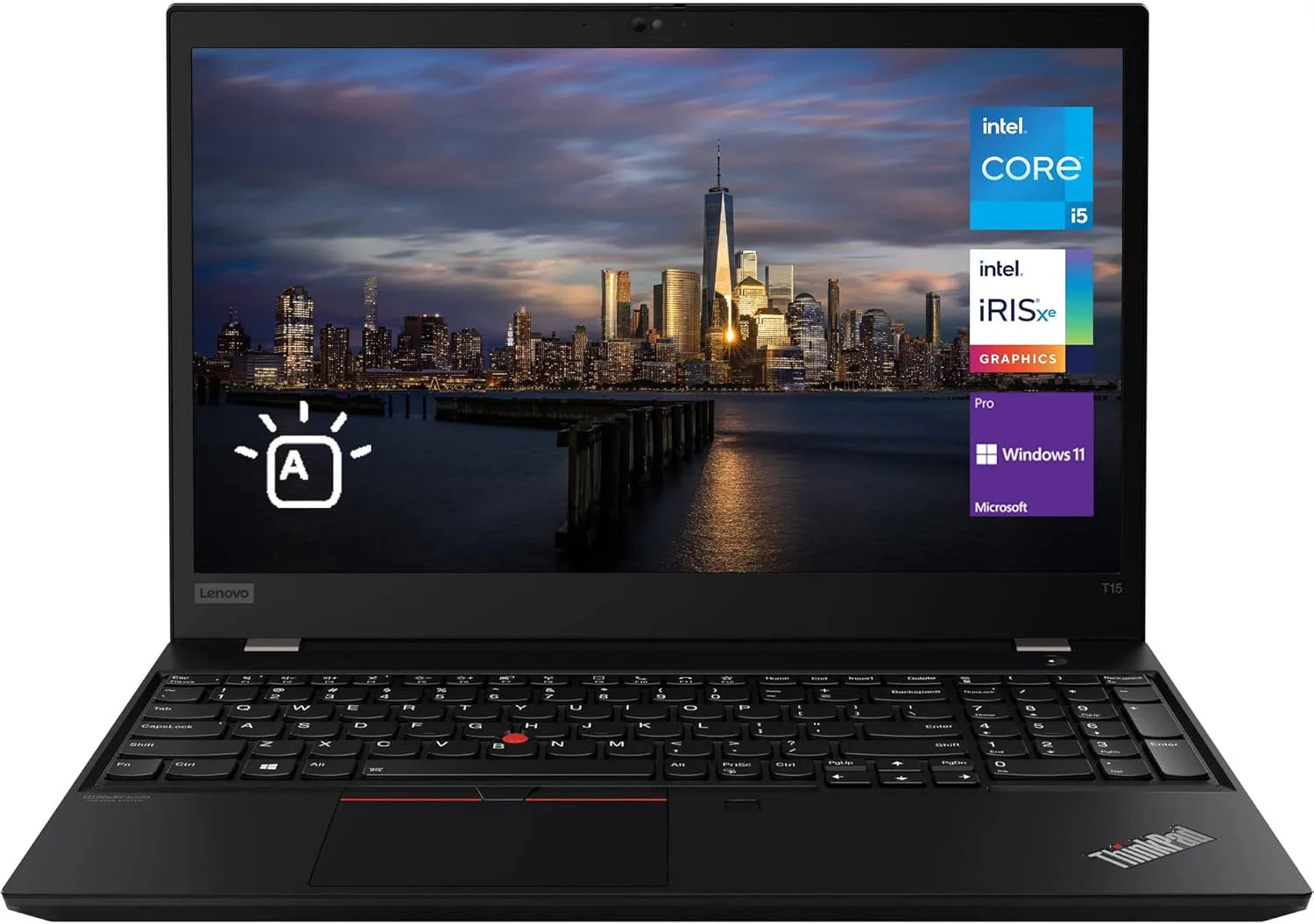 Lenovo ThinkPad T15 Gen 2 , Intel Core i5-1135G7, 16GB DDR4 RAM, 256GB SSD, 15.6" FHD Display, Free Bag & Mouse (Like New)