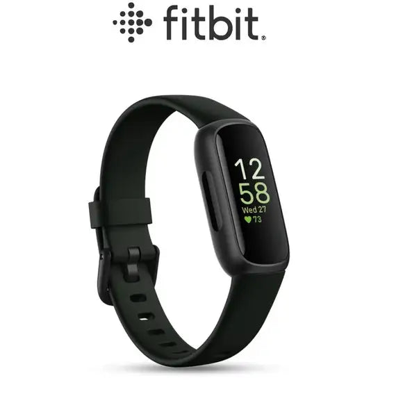 Fitbit Inspire 3 Health &-Fitness-Tracker with Stress Management, Workout Intensity, Sleep Tracking, 24/7 Heart Rate