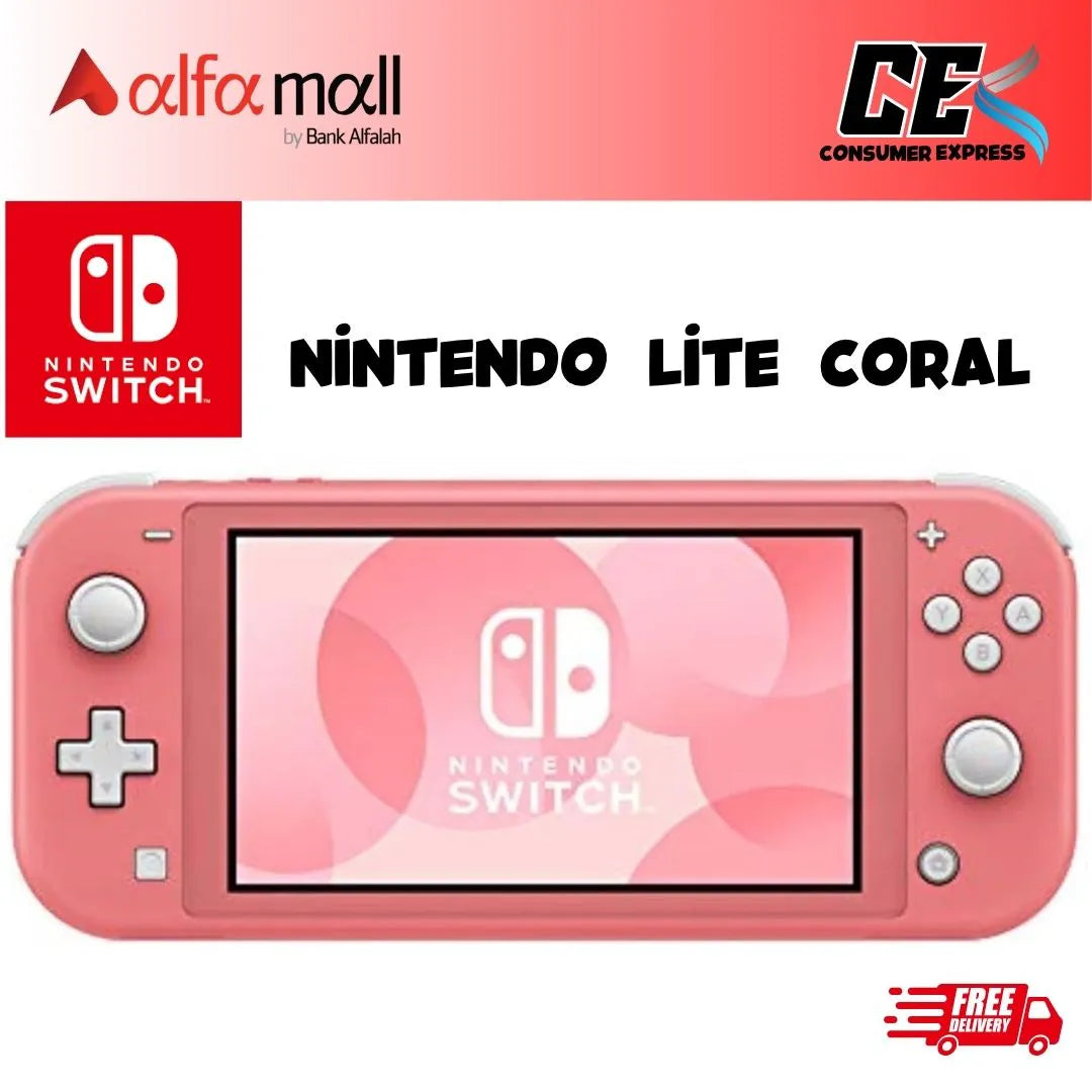 Nintendo Switch Lite Coral (New)