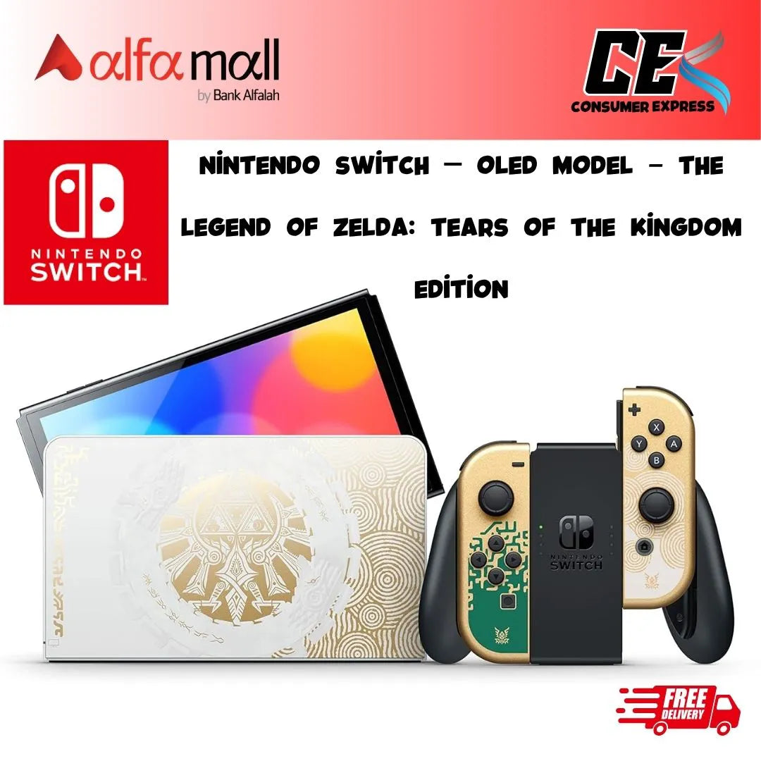 Nintendo Switch – OLED Model - The Legend of Zelda: Tears of the Kingdom Edition (New)