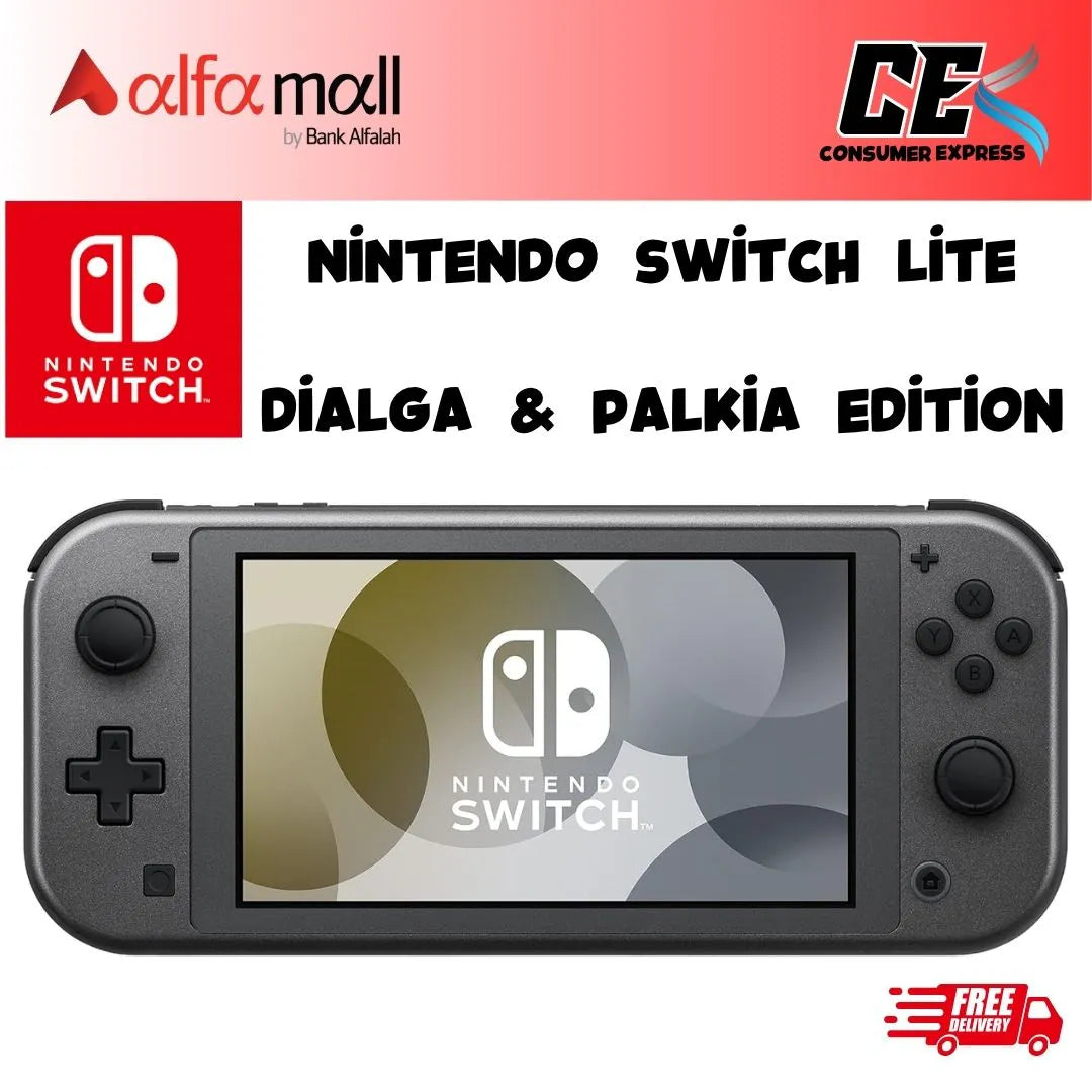 Nintendo Switch Lite Dialga & Palkia Edition (New)