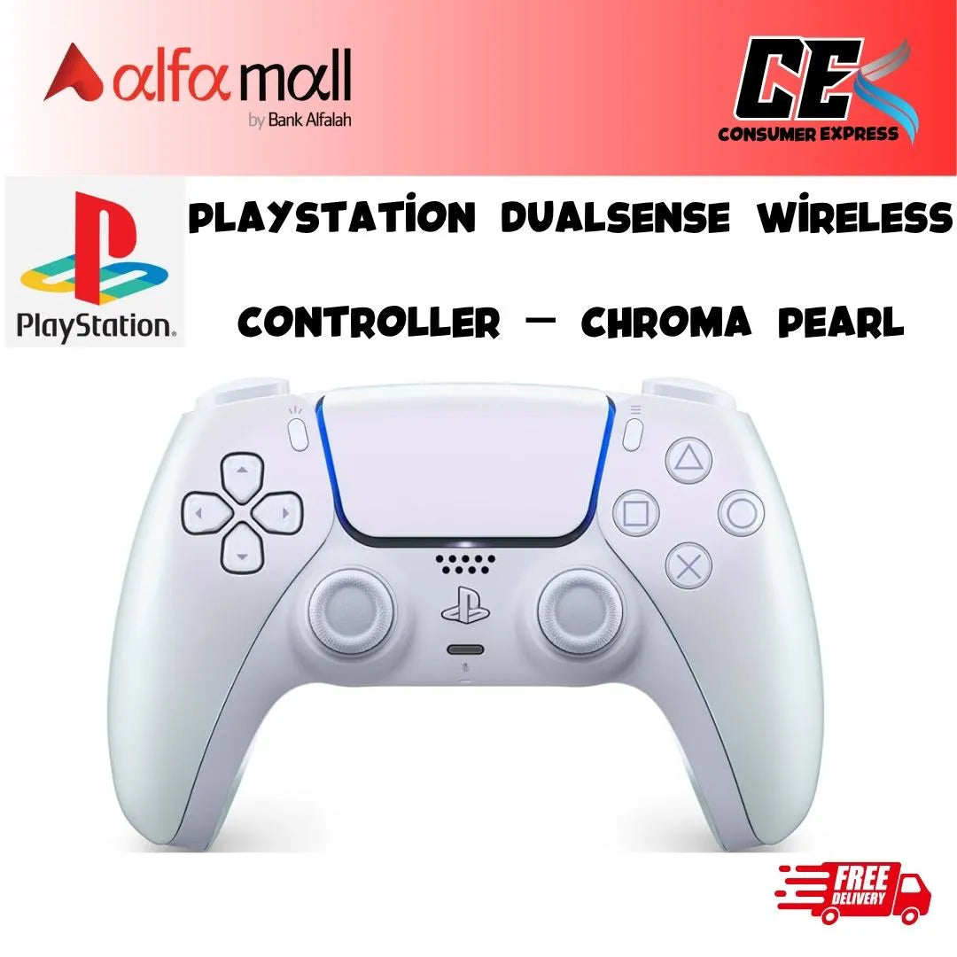 PlayStation DualSense Wireless Controller – Chroma Pearl (New)