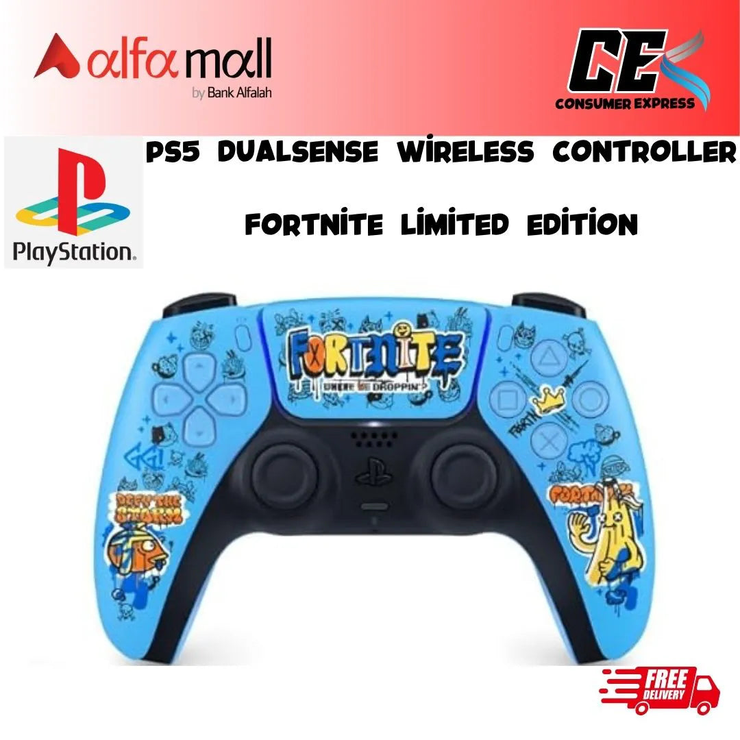 PS5 DualSense Wireless Controller Fortnite Limited Edition (New)