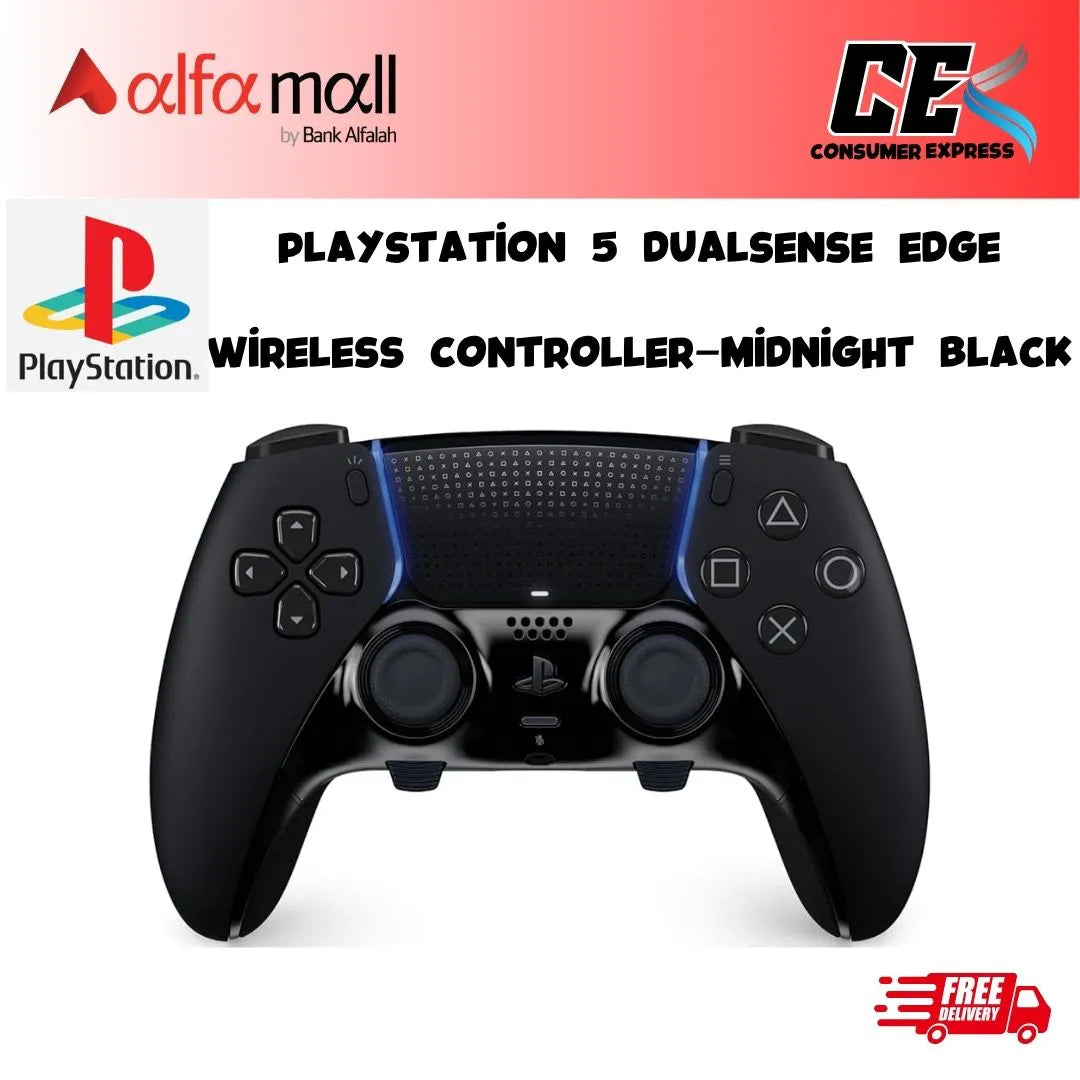 PlayStation 5 DualSense Edge Wireless Controller - Midnight Black (NEW)