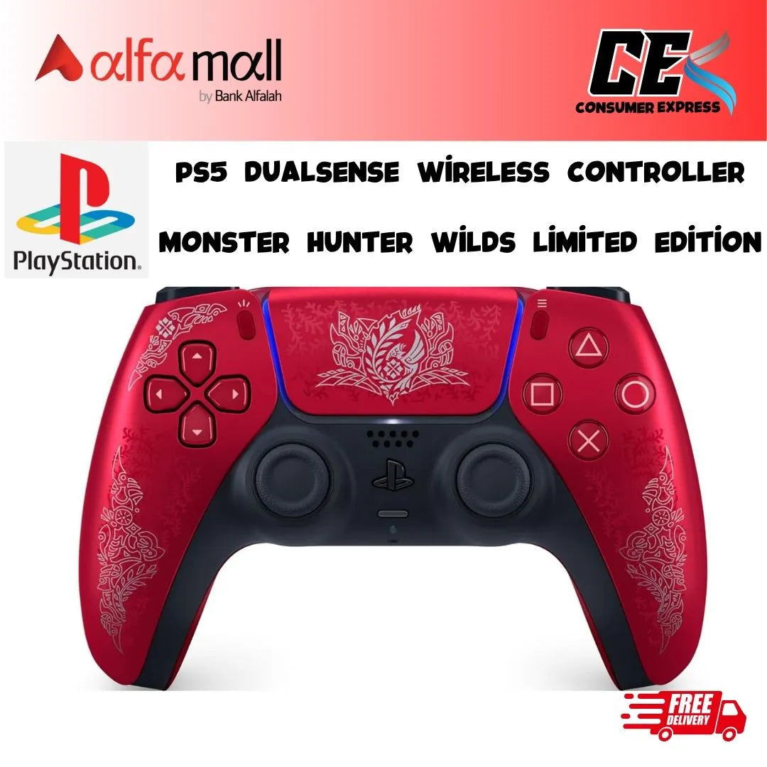 PS5 DualSense Wireless Controller Monster Hunter Wilds Limited Edition (New)