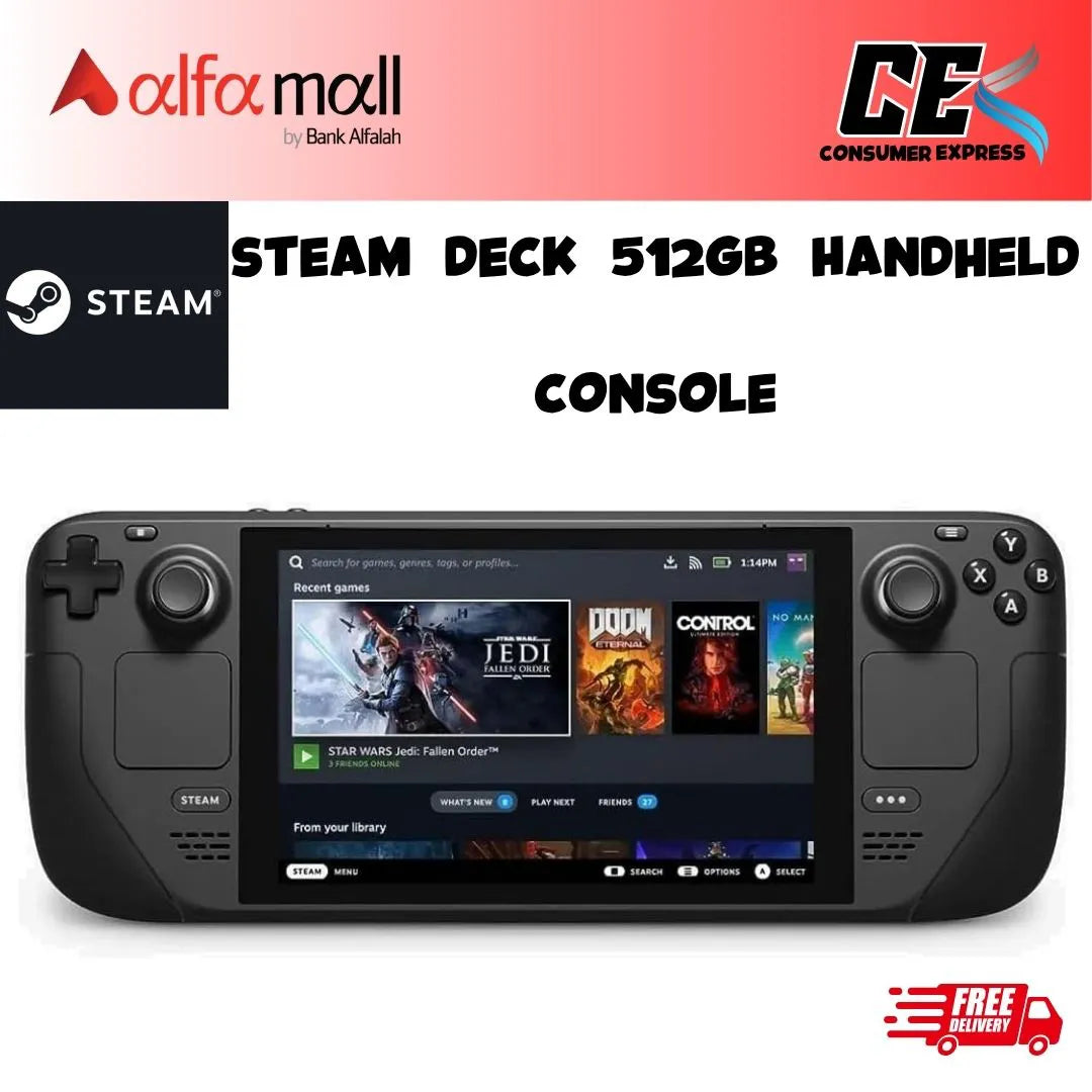 Steam Deck 512GB Handheld Console (New)