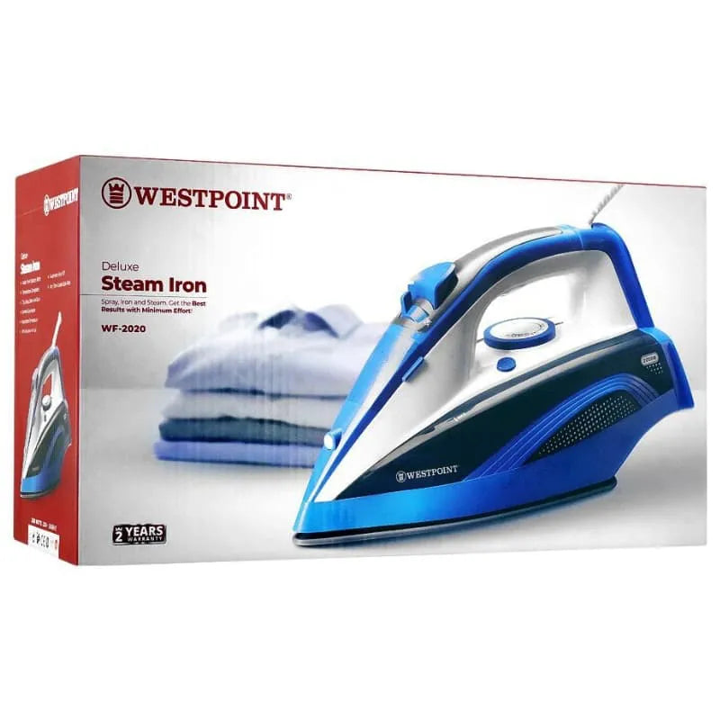 Westpoint Steam Iron Model WF-2020 with Spray, Steam, and Steam Iron & 2 Year Official Warranty
