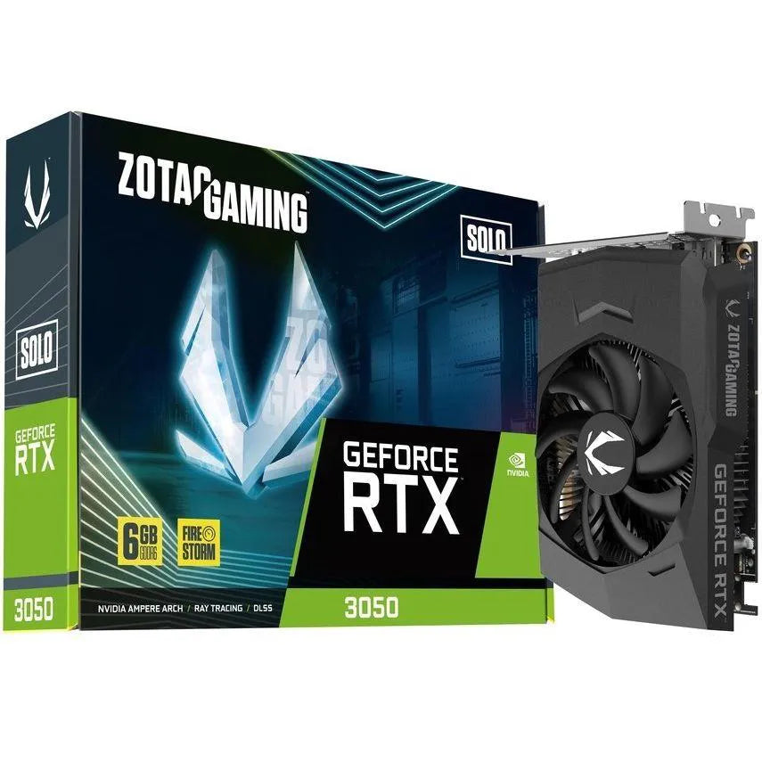 ZOTAC GAMING GeForce RTX 3050 6GB GDDR6 Twin Edge OC Video Graphics Card ZTA30510H10L